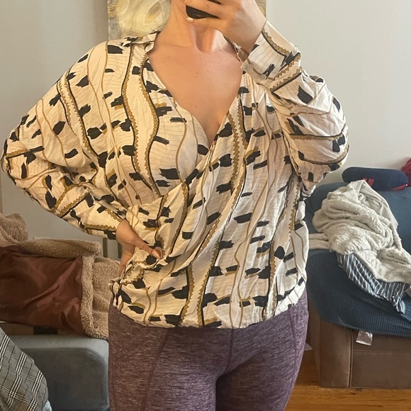 NWT Reiss printed top - Picture 1 of 4